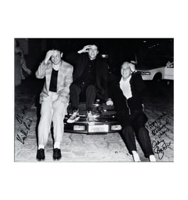 Richard Lewis, Keith Reid, and Gary Brooker Signed Photograph