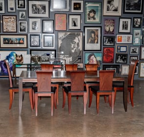 Lee Weitzman: Dining Table and Eight Chairs