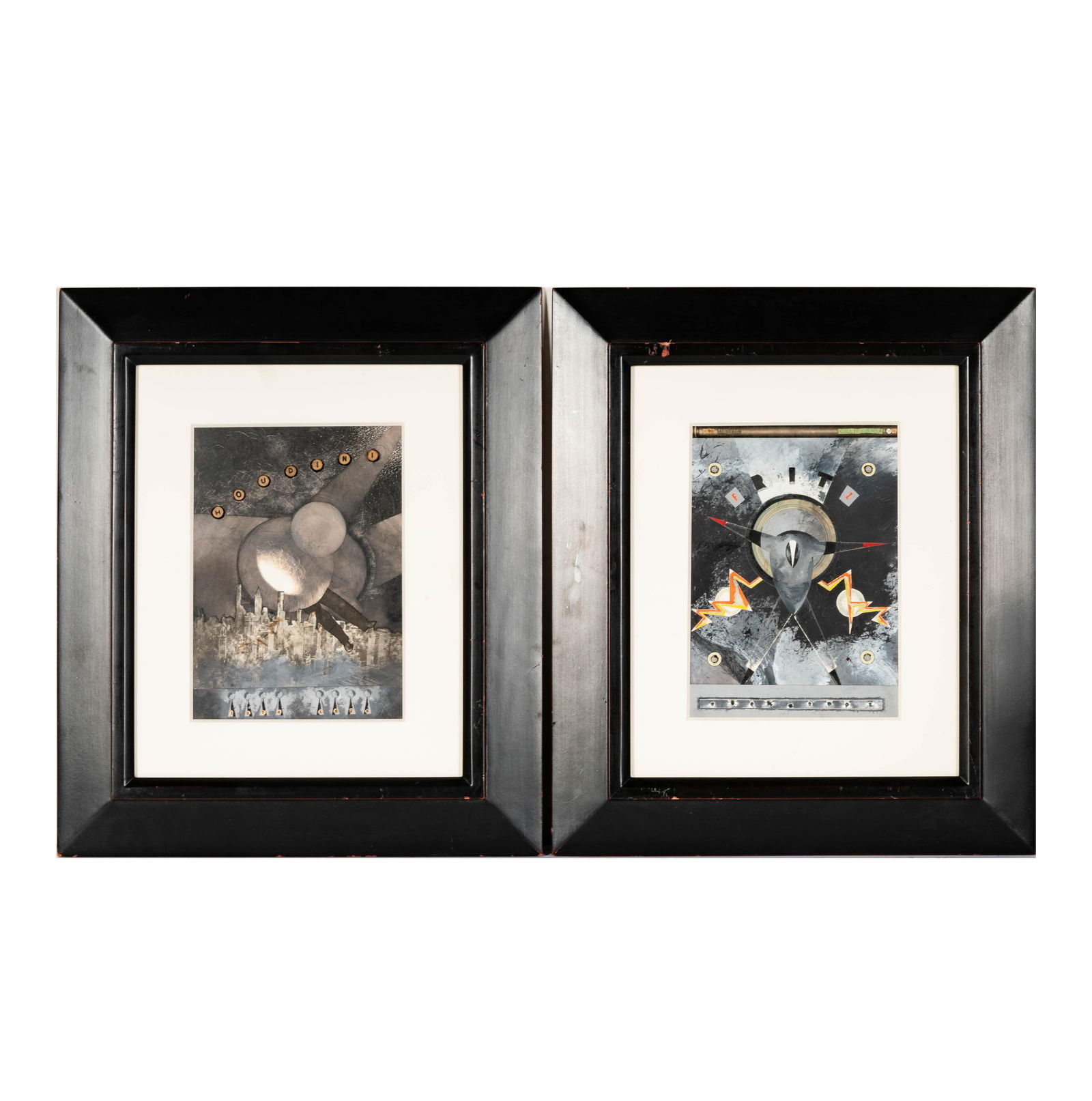 Carl Titolo, 1946-2019, Two Mixed Media Works (1 of 12)