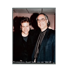 Bob Gruen, American 1945-, Richard Lewis and Robert Klein - NYC - 1995