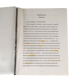 Richard Lewis's Magical Misery Tour Script