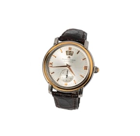 Bob Newhart: Maurice Lacroix ?Masterpiece Grand Guichet? 18 Karat Yellow Gold, Stainless Steel, and