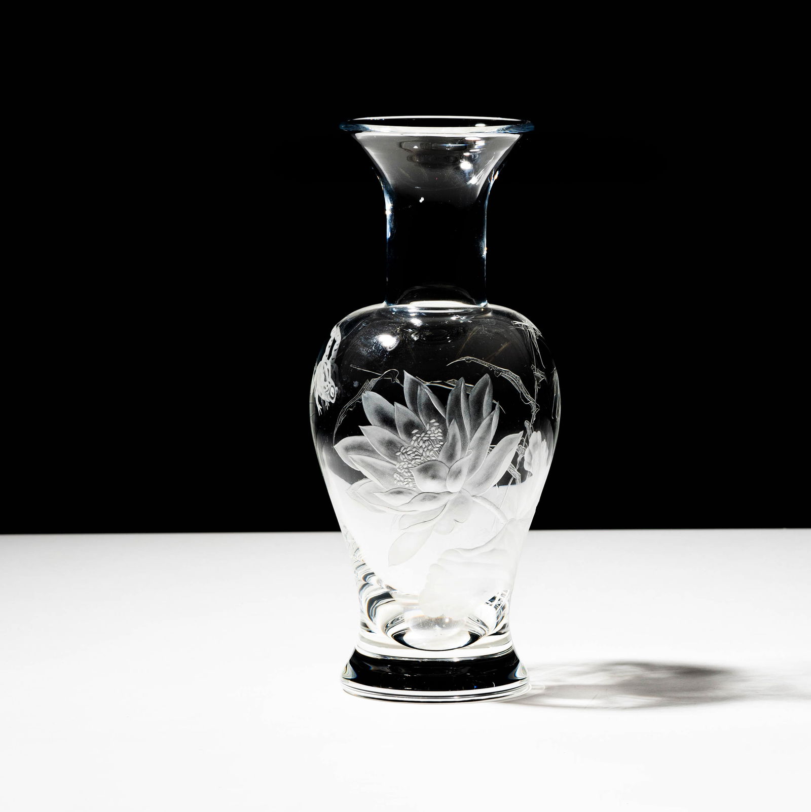 Bob Newhart: A Steuben Glass Lotus Flower Vase (1 of 12)