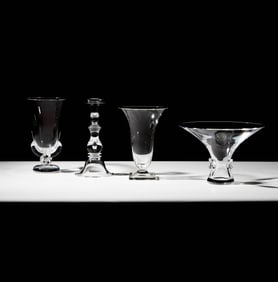 Bob Newhart: A Group of Steuben Glass