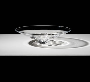 Bob Newhart: A Steuben Glass Center Bowl