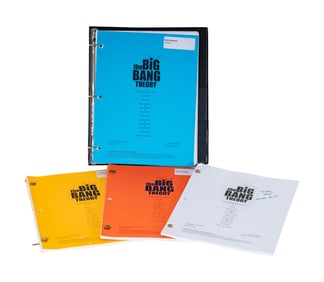 Bob Newhart: Four Big Bang Theory Scripts
