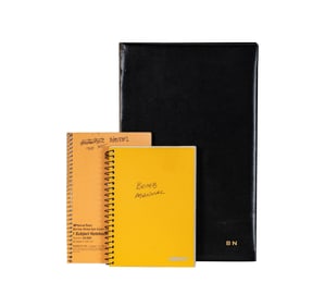 Bob Newhart: Three Personal Notebooks