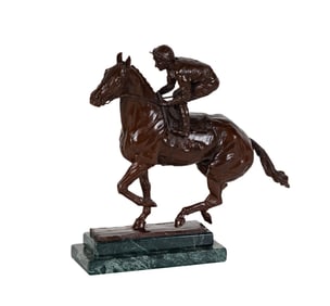 Bob Newhart: Juliet Cursham (1960-): Bronze Horse and Rider