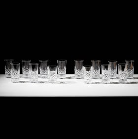 Bob Newhart: A Set of Waterford Crystal Barware