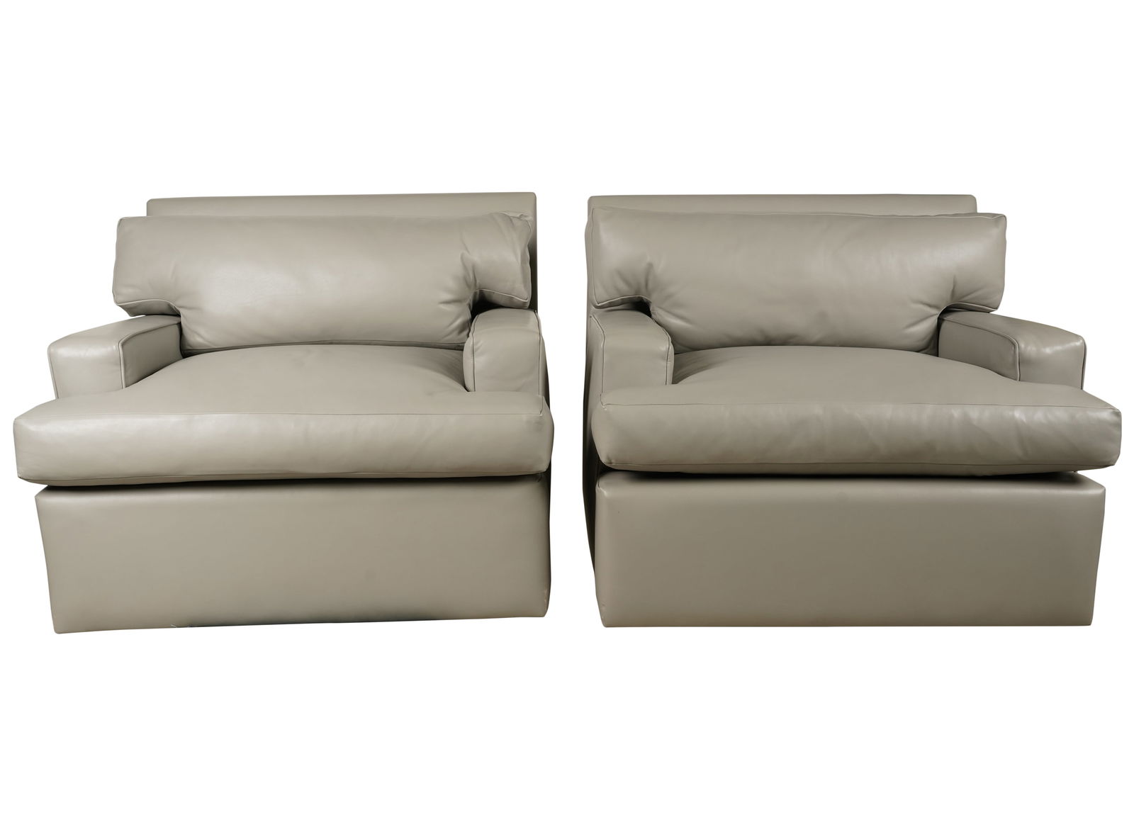 Bob Newhart: A Set of Four Leather Club Chairs (1 of 19)