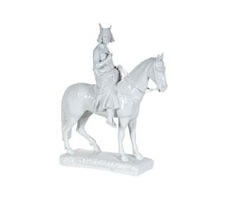 Bob Newhart: A Porcelain Horse and Rider