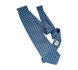 Bob Newhart: An Hermes Silk Necktie
