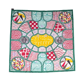Bob Newhart: A Hermes Jeu De Soie Silk Scarf