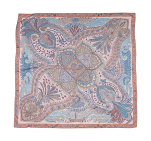 Bob Newhart: An Hermes La Jardin de la Maharani Silk Scarf