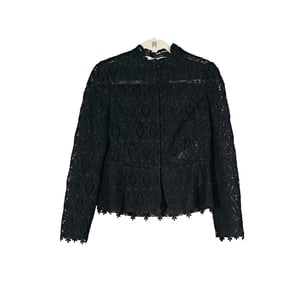 Bob Newhart: A Valentino Black Lace Jacket