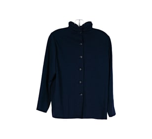 Bob Newhart: A Galanos Blue Knit Jacket