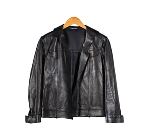 Bob Newhart: A Tom Ford Leather Jacket