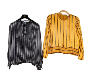 Bob Newhart: Two Valentino Silk Tops