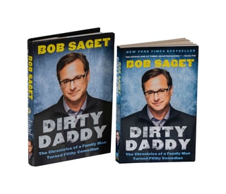 Bob Newhart: Two Bob Saget Signed Books