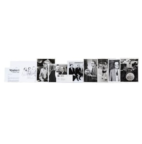 Bob Newhart: Two Hirschfeld Prints and Photographs