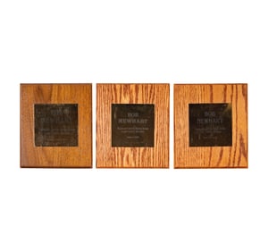 Bob Newhart: Three Bob Newhart Harrah's Casino South Shore Room Performance Plaques