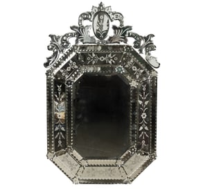 Bob Newhart: A Venetian Etched Mirror