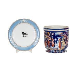 Bob Newhart: Two Antique English Porcelain Pieces