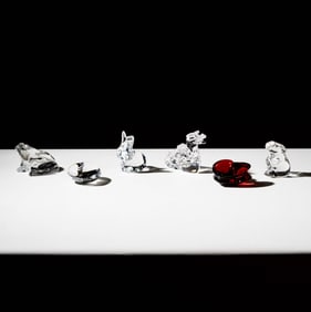 Bob Newhart: Collection of Baccarat Crystal Table Articles
