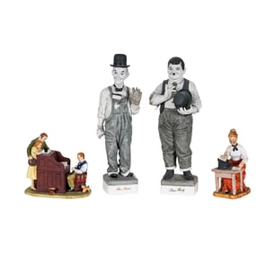 Bob Newhart: Four Porcelain Figural Groups