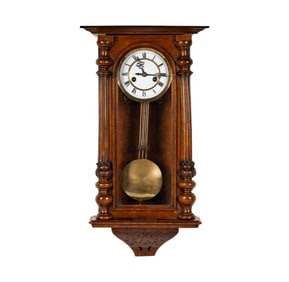 Bob Newhart: A Walnut Regulator Wall Clock