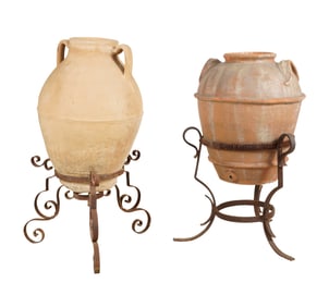 Two Terracotta Jars