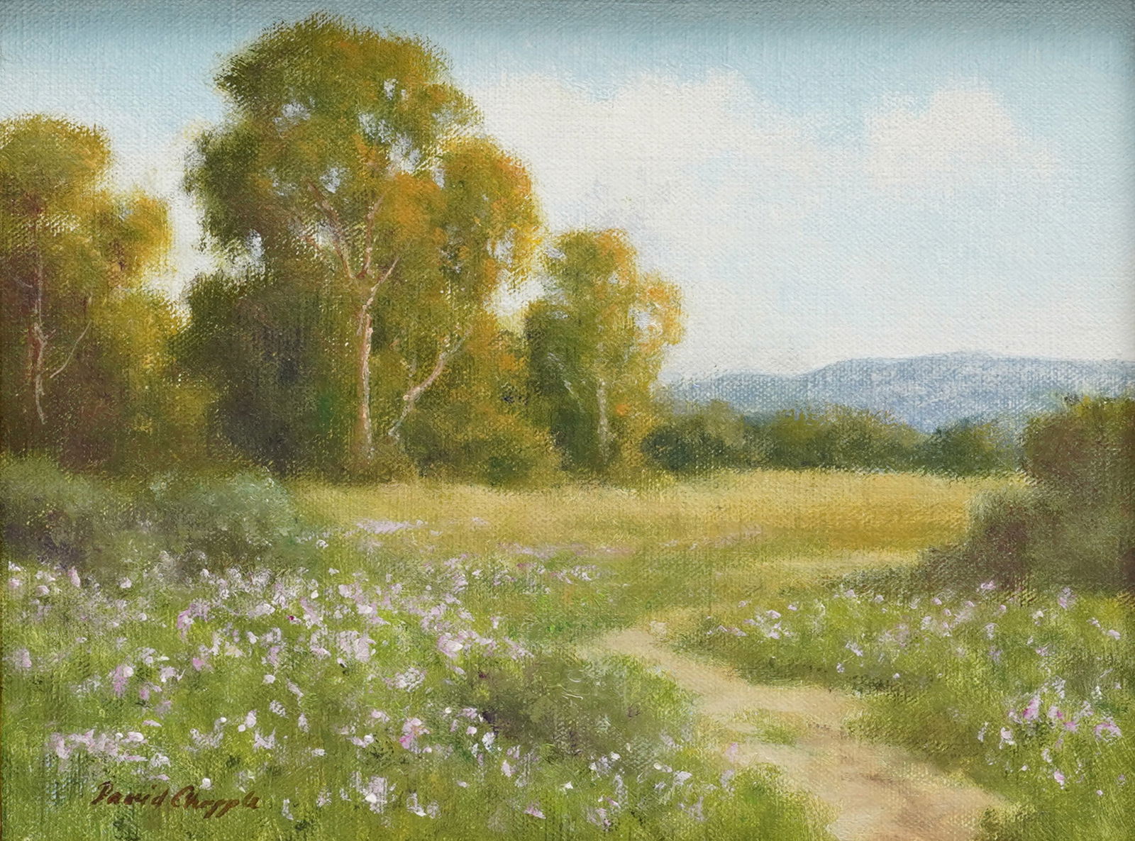 David Chapple, B. 1947, The Meadow (1 of 9)