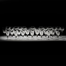 A Waterford Lismore Crystal Drinks Sevice