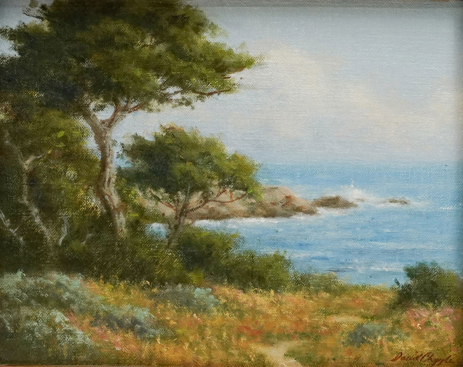 David Chapple, B. 1947, Coastal Carmel (1 of 9)
