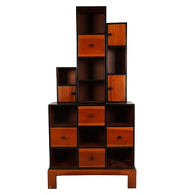 A Paul Frankl-Style Skyscraper Bookshelf