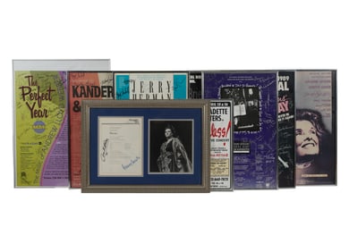 A Large Group of Broadway and LA Theater Posters