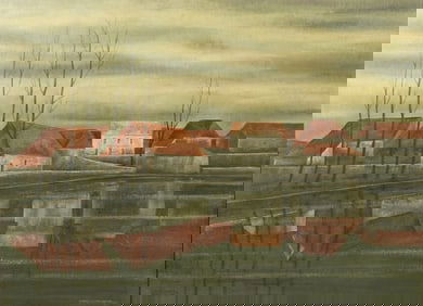 Jean-Pierre Capron, 1921-1997, Village