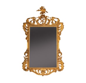 A George II-Style Giltwood Mirror