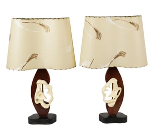 A Pair of Yasha Heifetz Table Lamps