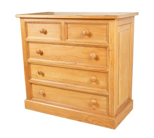 A Pine Chest of Drawers