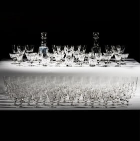 A St. Louis Jersey Crystal Drinks Service