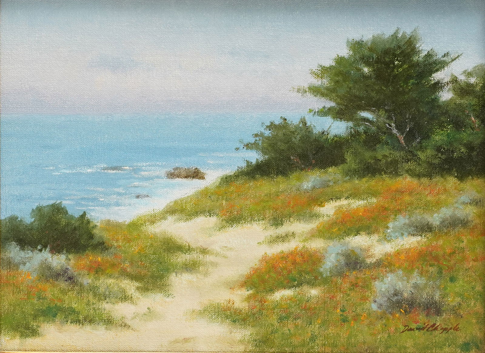 David Chapple, B. 1947, The Dunes (1 of 7)