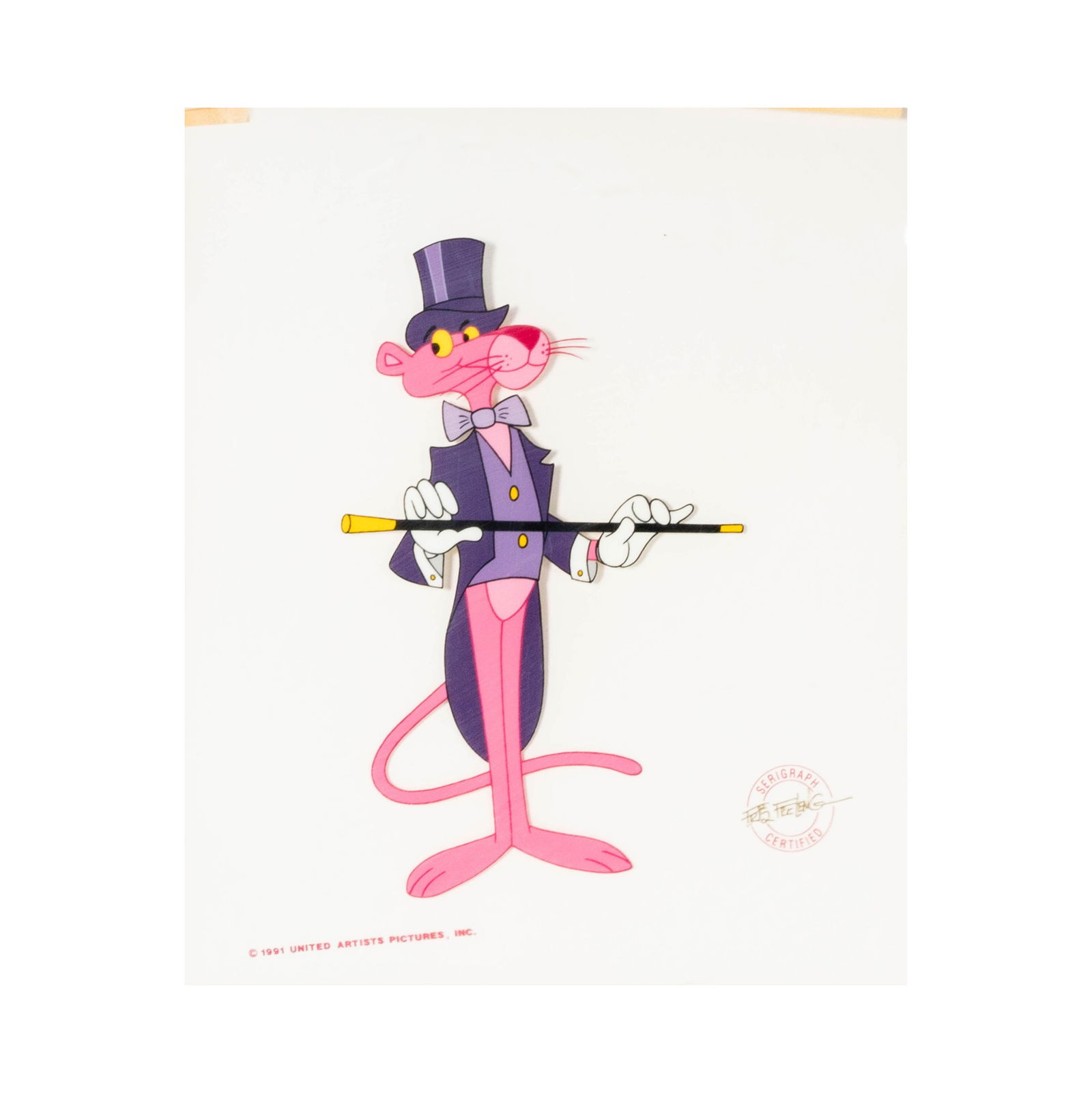 A Pink Panther Serigraph Cel (1 of 10)