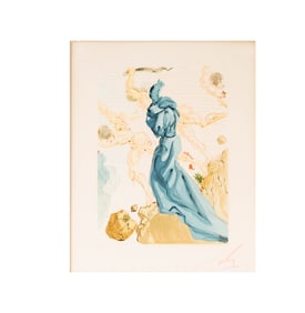 Salvador Dali, 1904-1989, Inferno Canto 19