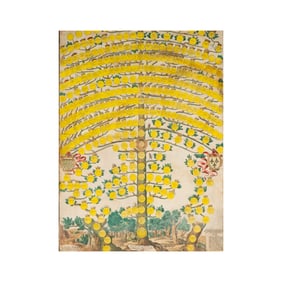 An Italian Genealogical Chart of the Kings of France