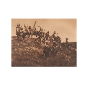 Edward Curtis, 1868 - 1952, Oglala War-Party