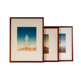 Jean Michel Folon, 1934-2005, Three Works