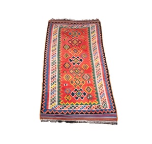 A Turkish Kilim Rug 4'5" x 9'5"