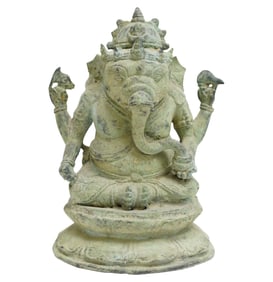 A Bronze Statue of Ganesh