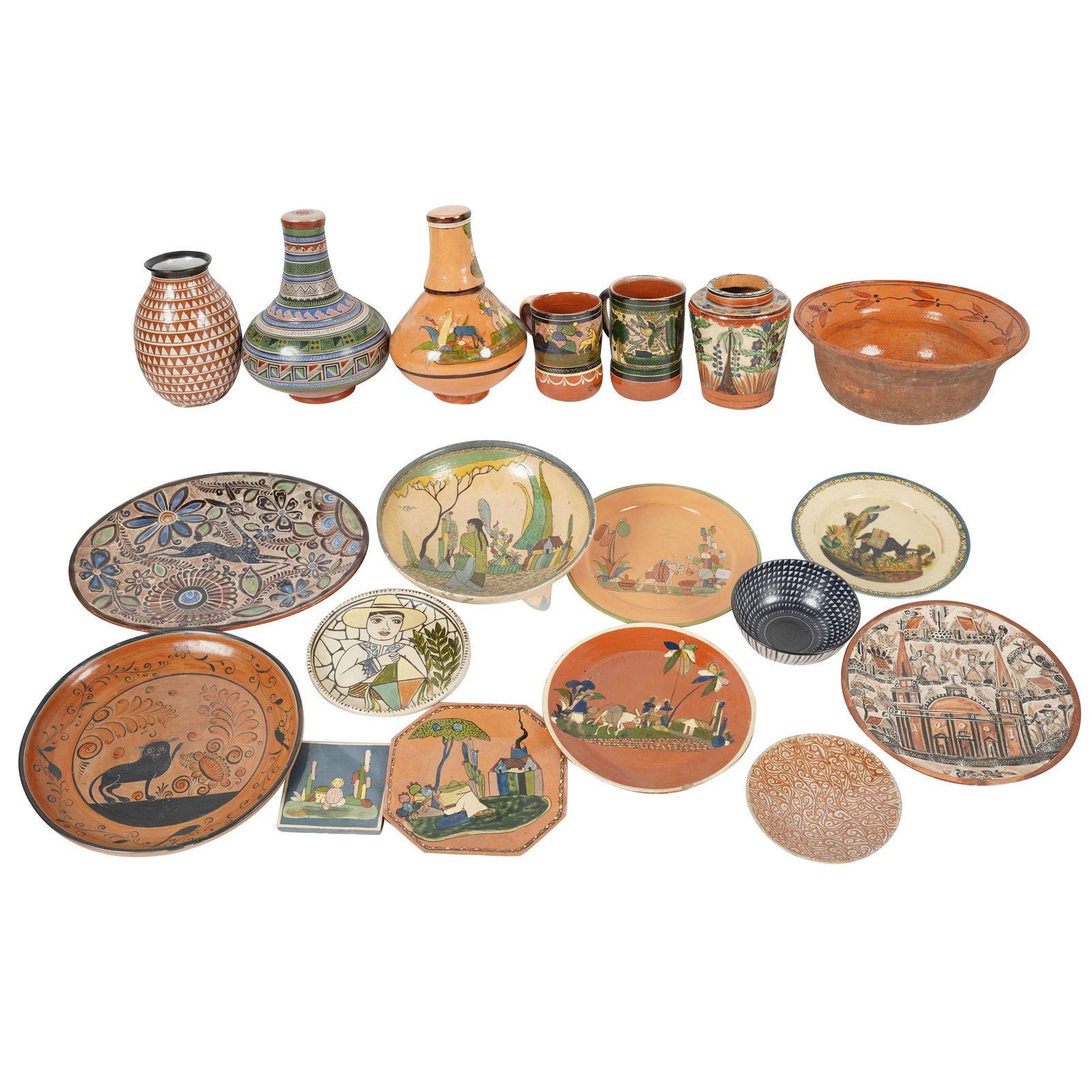 A Group of Mexican Ceramics (1 of 19)